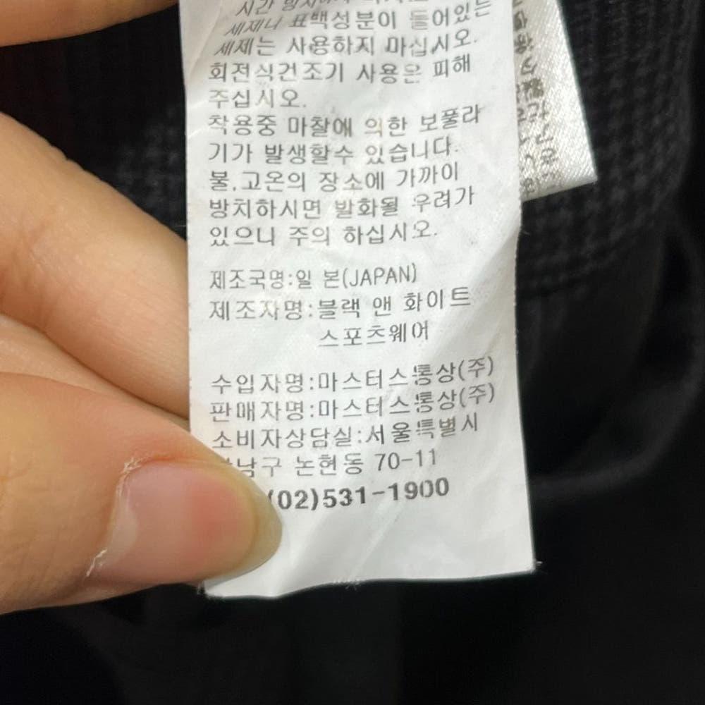 [M]블랙앤화이트 골프 기모 체크스커트/J1-19-31 9