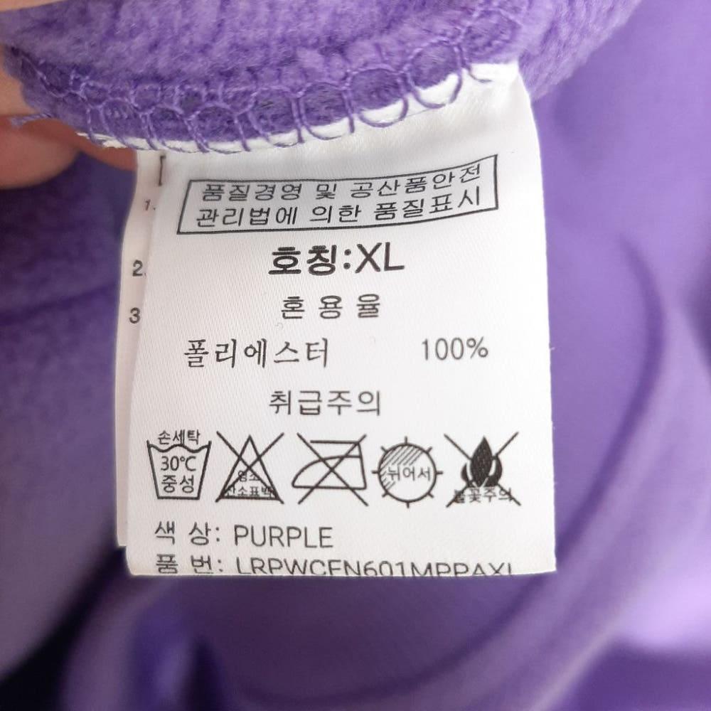 [XL]그루브라임 새상품 플리스 아노락점퍼/J1-19-23 8