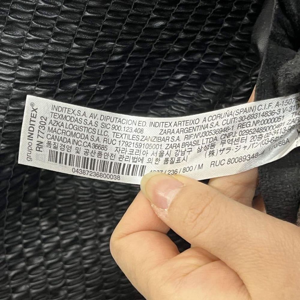 [M]자라 셔링포인트 코팅블라우스/I12-05-35 8