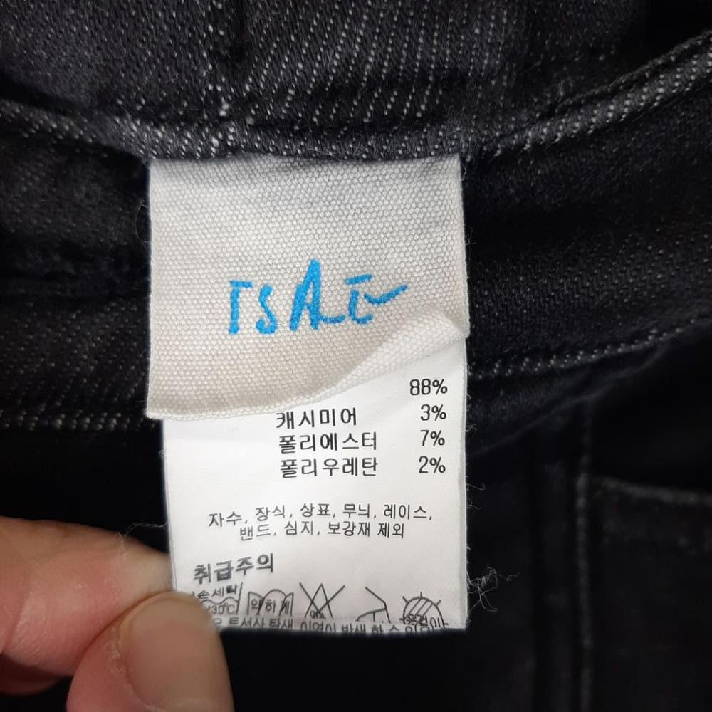 [27]이새 캐시미어혼방 기모 흑청바지 /I12-05-15 6