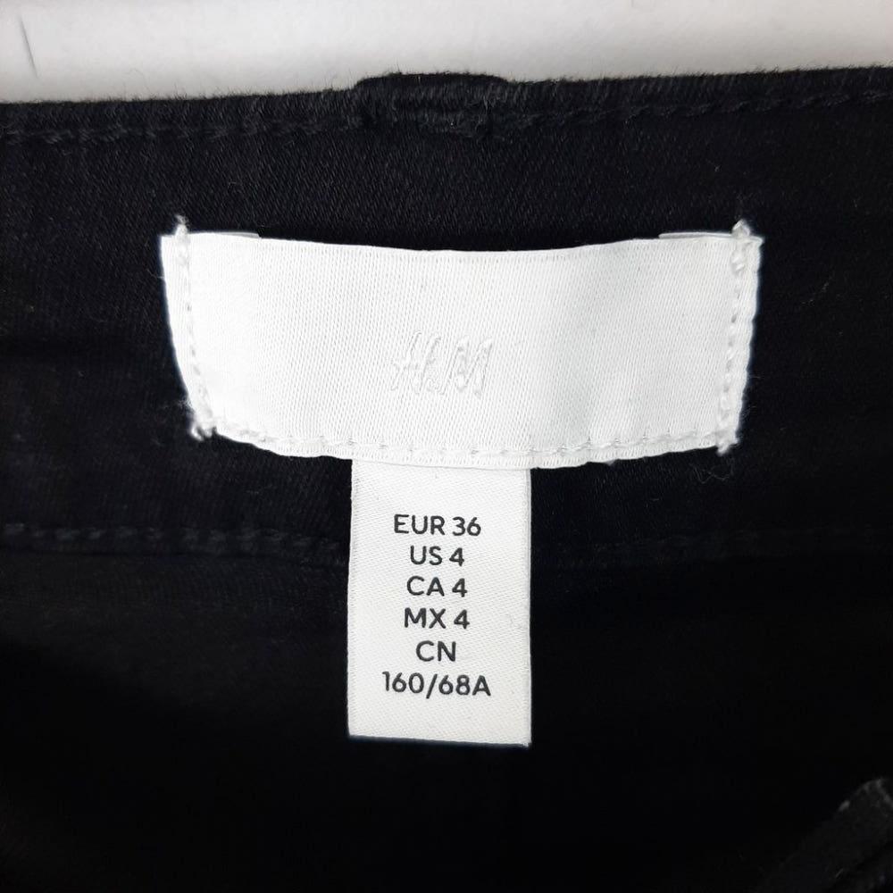 [26]H&M 여성 하이웨스트 슬림핏 블랙진/I11-18-26 6