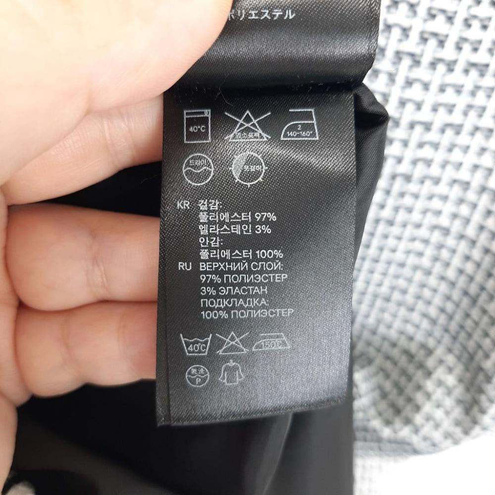 [90]H&M 패턴배색 오픈형 롱자켓/I10-21-14 8
