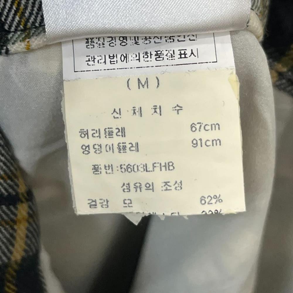 [26]블랙앤화이트 여성골프 체크 반바지/I11-03-16 9