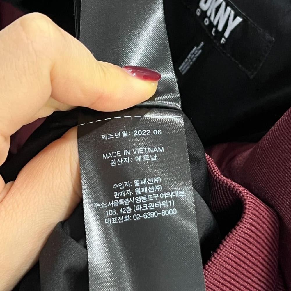 [M]DKNY 골프 여성 새상품 항공점퍼/I10-30-33 10