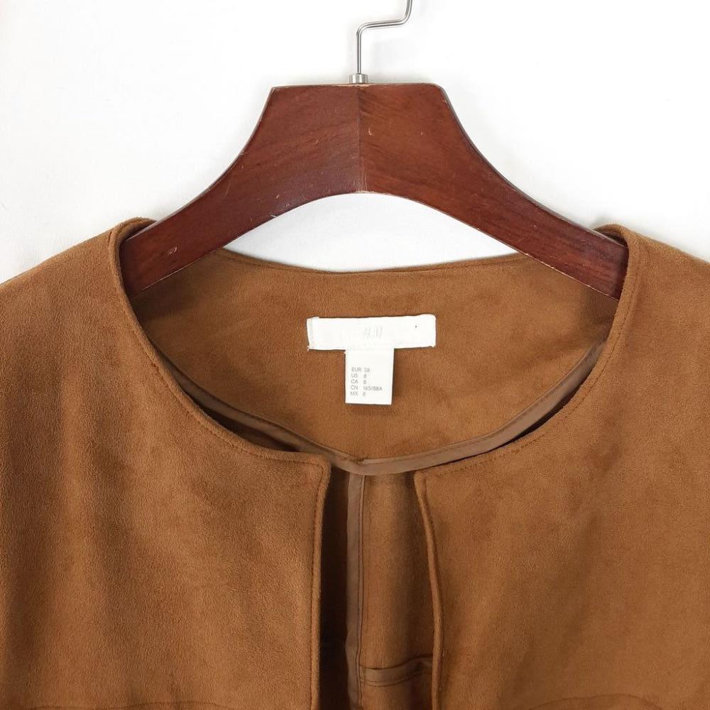 [66]H&M 노카라 포켓 스웨이드자켓/I10-30-18 4