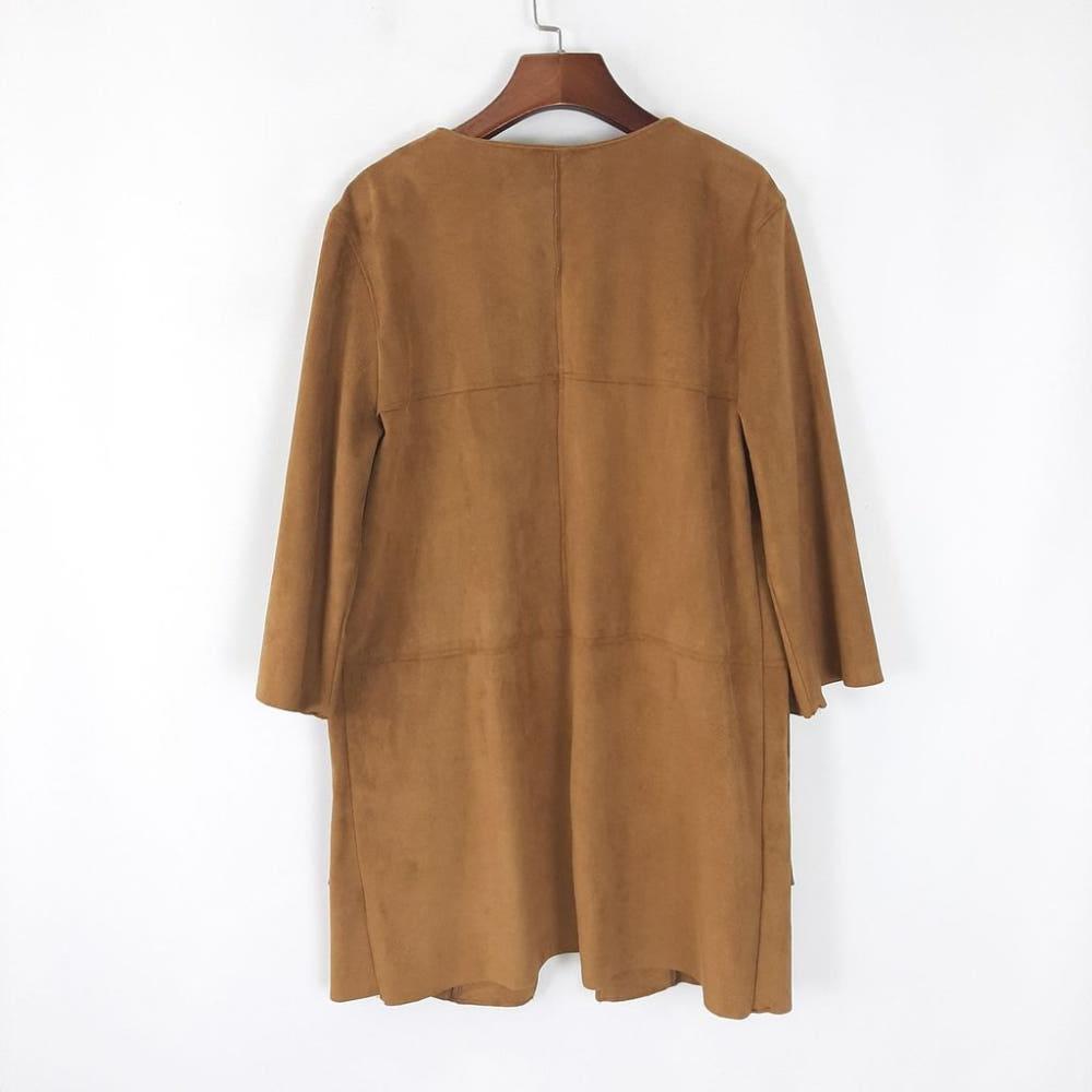 [66]H&M 노카라 포켓 스웨이드자켓/I10-30-18 5