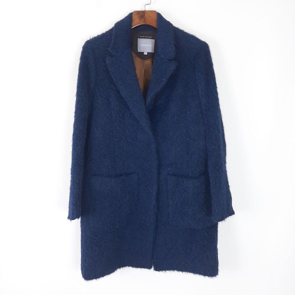 [66]SO.WOOL 알파카혼방 코트/I11-04-33 2
