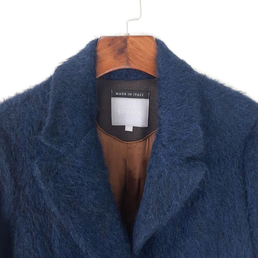 [66]SO.WOOL 알파카혼방 코트/I11-04-33 4