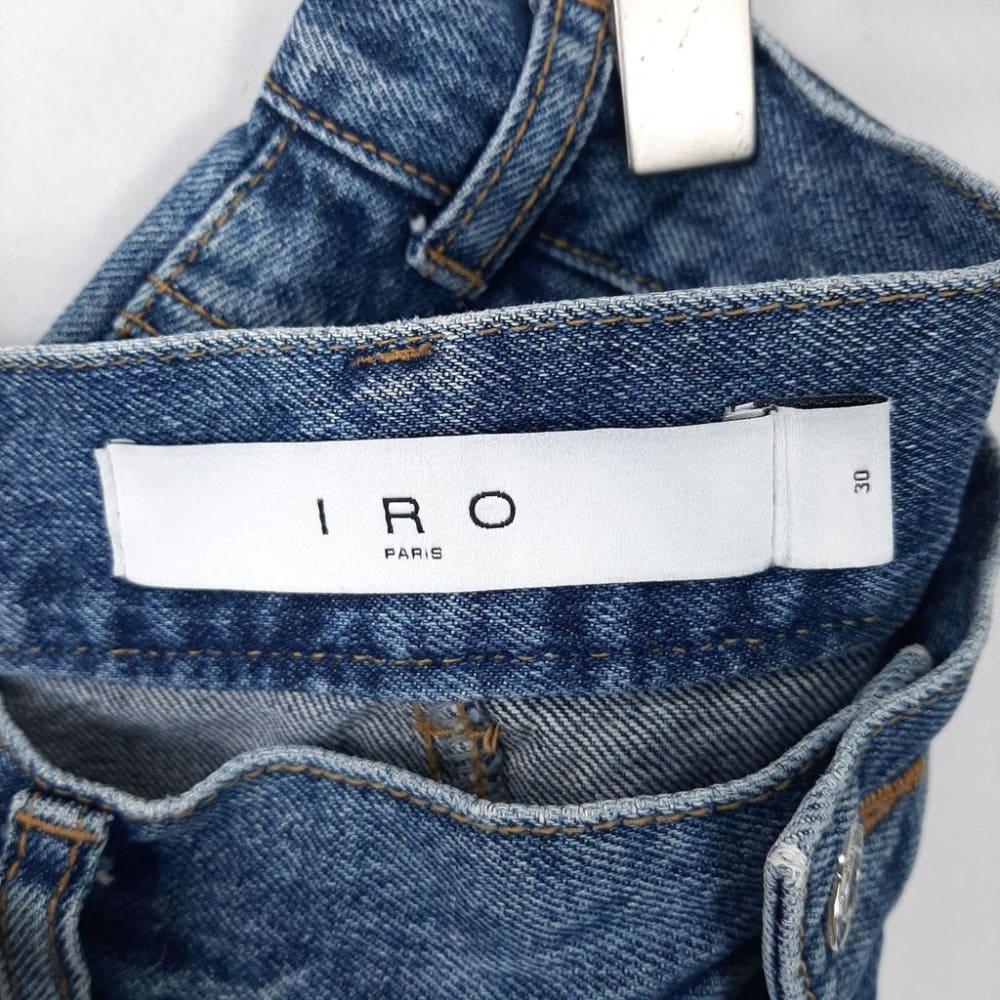 [30]IRO 이로 와이드 핀턱 데님팬츠/I10-17-41 6