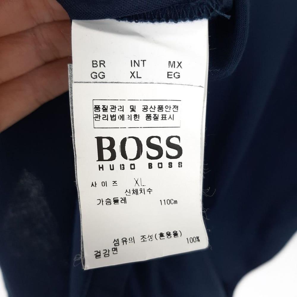 [XL]휴고보스 슬림핏 브이넥 반팔티셔츠/I9-24-13 6