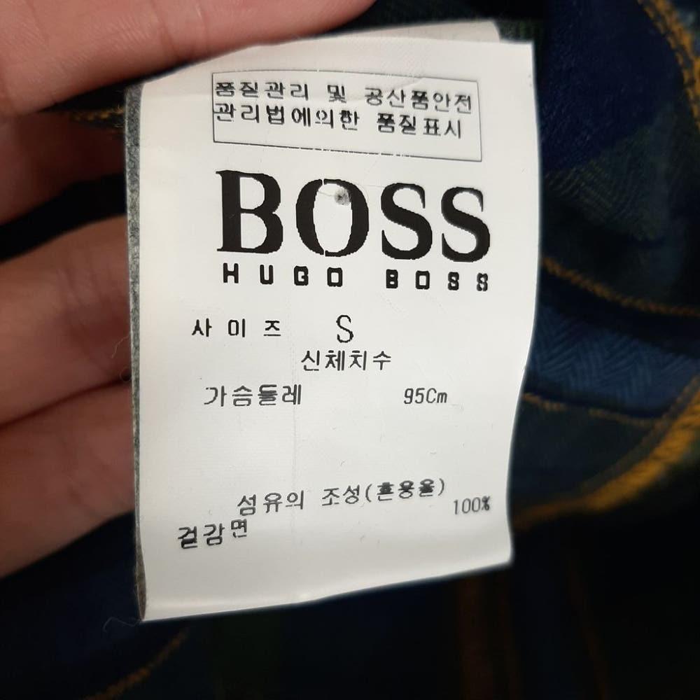 [S]휴고보스 남성 포켓 체크셔츠/I9-18-18 7