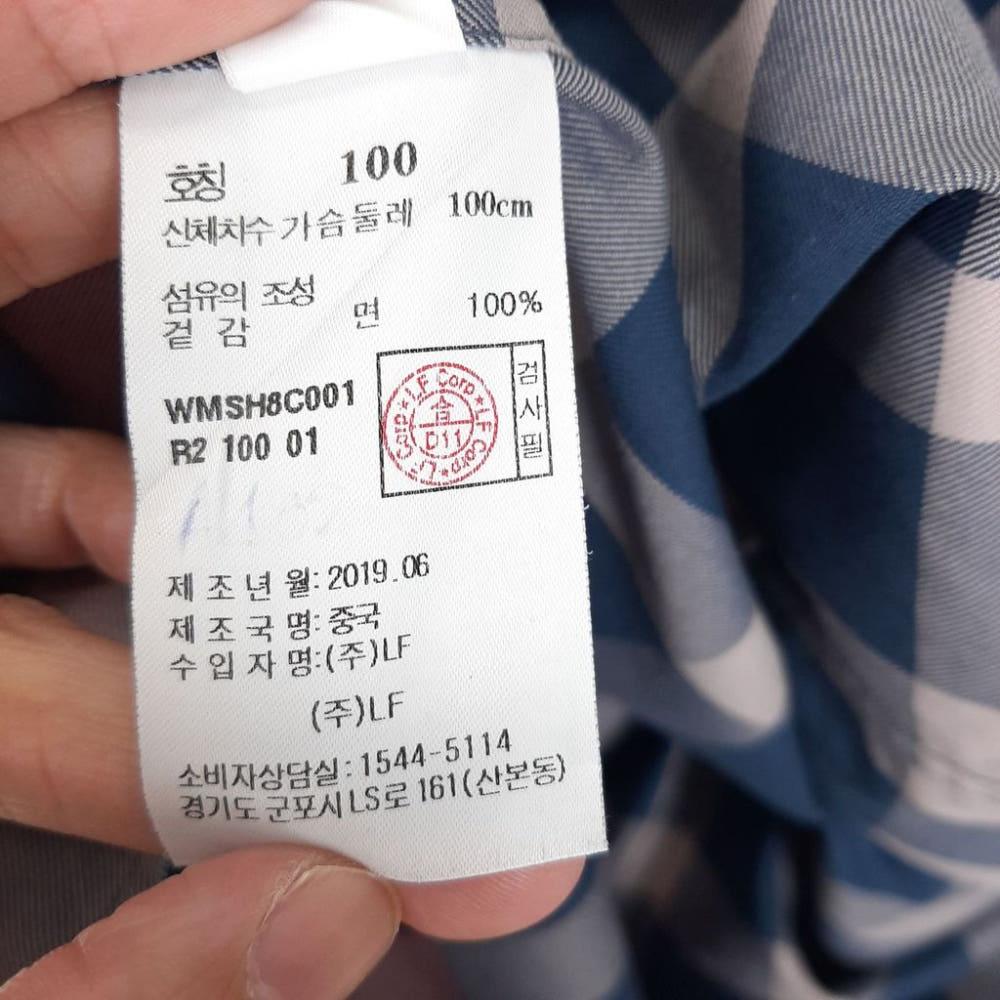 [100]닥스 남성 캐주얼 체크셔츠/I9-05-33 7