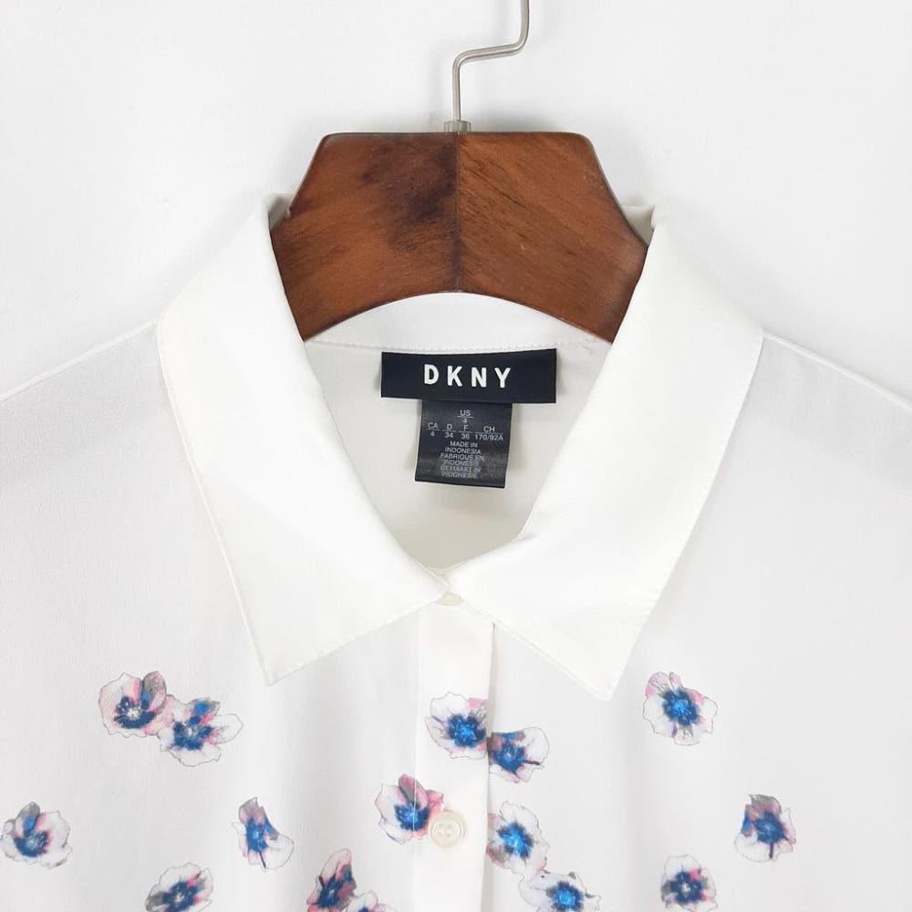[66]DKNY 패턴 스트링 카라원피스/I9-05-38 4
