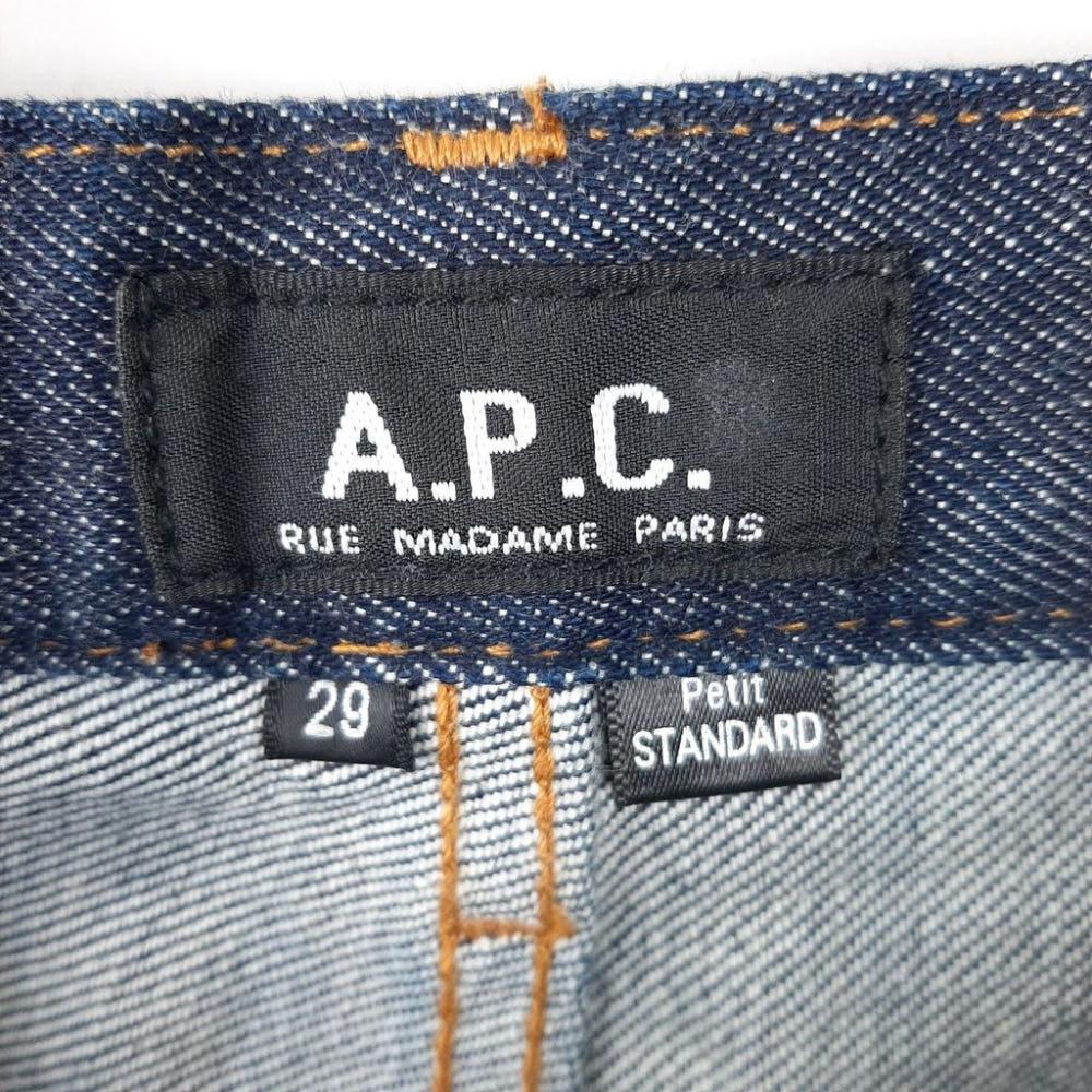 [29]아페쎄 A.P.C 쁘띠 스탠다드핏 진청바지/I8-22-29 6