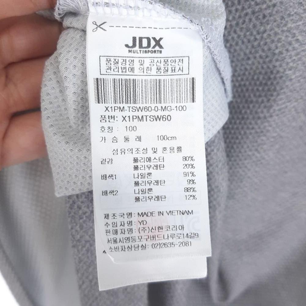 [100]JDX 여성골프 카라배색 민소매티셔츠/I8-08-02 7