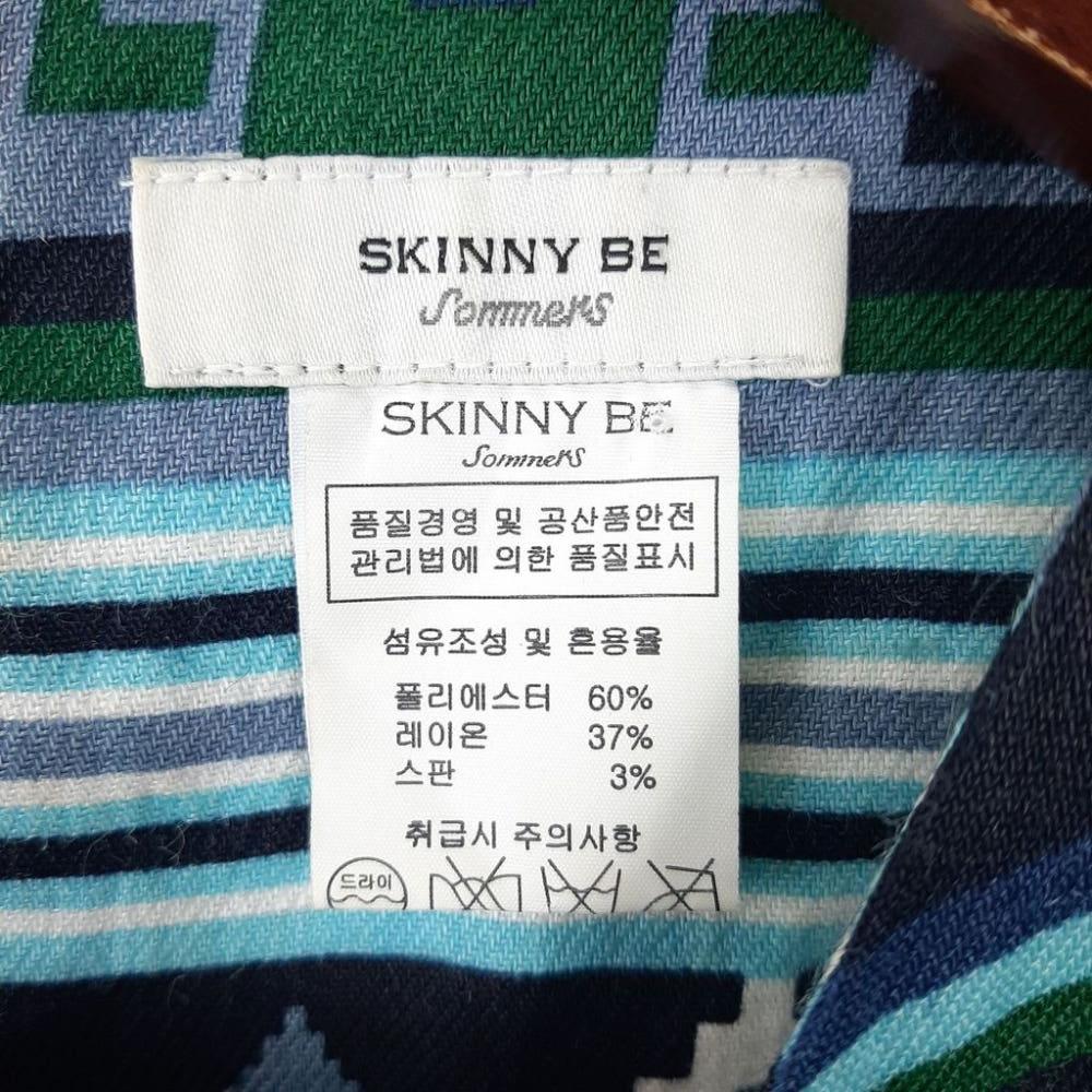 [XS]SKINNY BE 태슬포인트 민소매원피스/I8-08-58 7