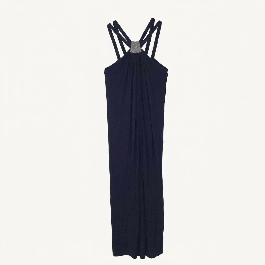 [M]NEW YORK & COMPANY 큐빅포인트 홀터넥원피스/I8-08-66 1