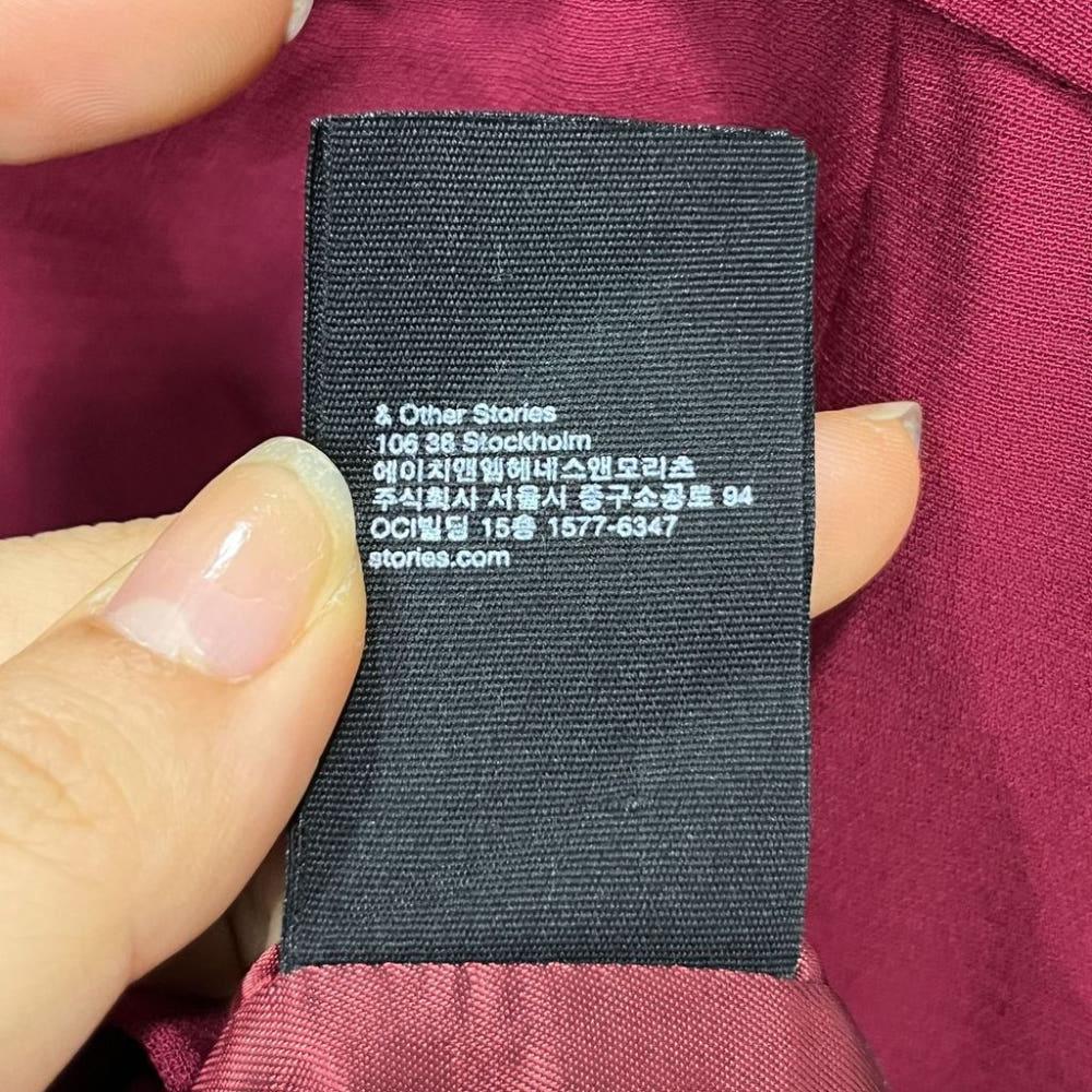 [29]H&M 새상품 단추 미디스커트/I8-08-82 9