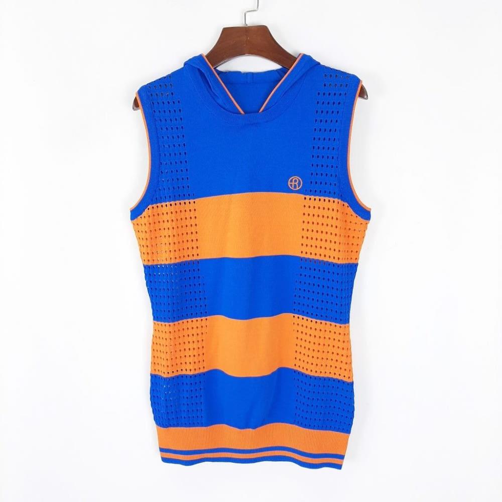 [95]레노마 스포츠 펀칭포인트 후드니트조끼/I8-13-21 3