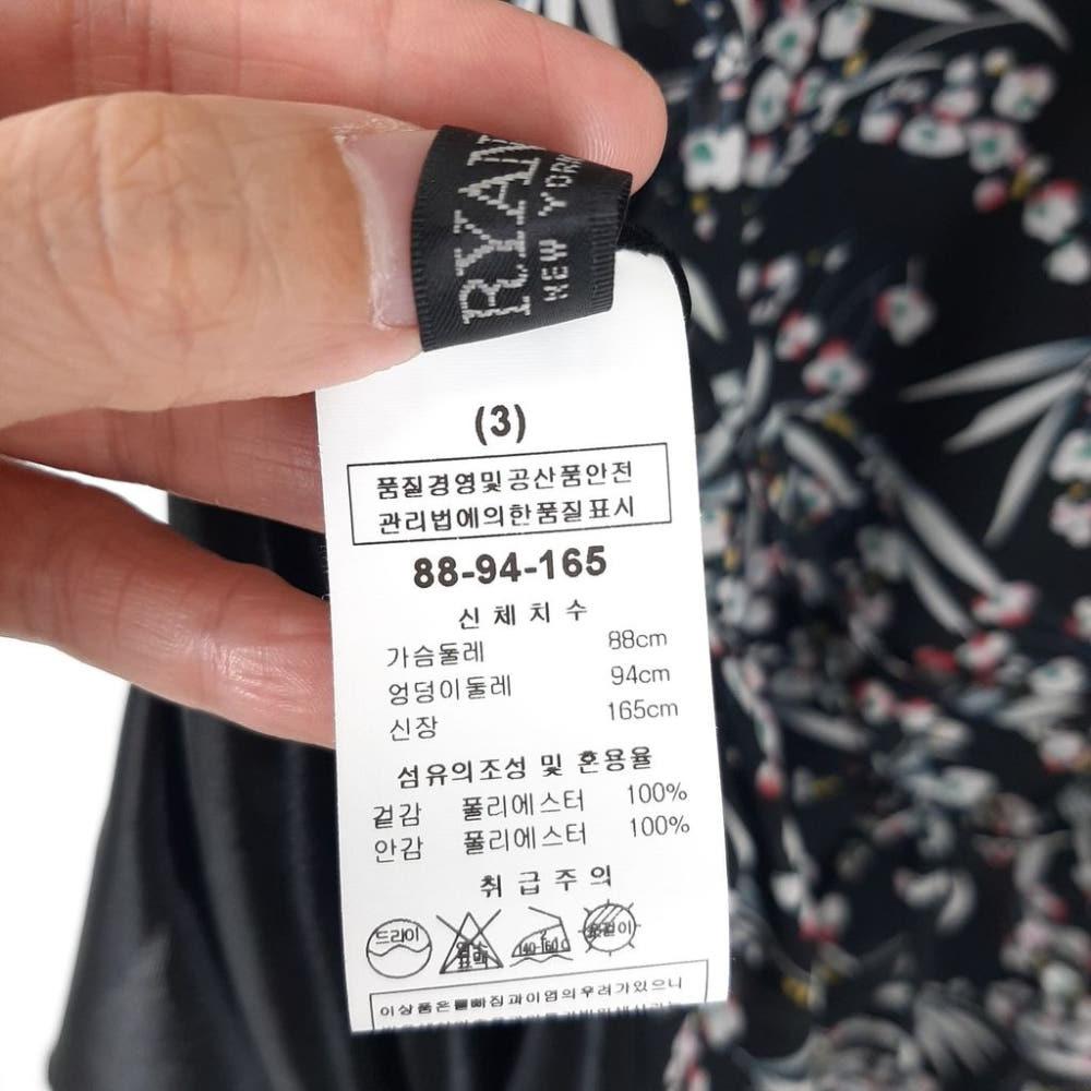 리안뉴욕 잔꽃 플리츠 쉬폰원피스[66]/I7-23-58 7
