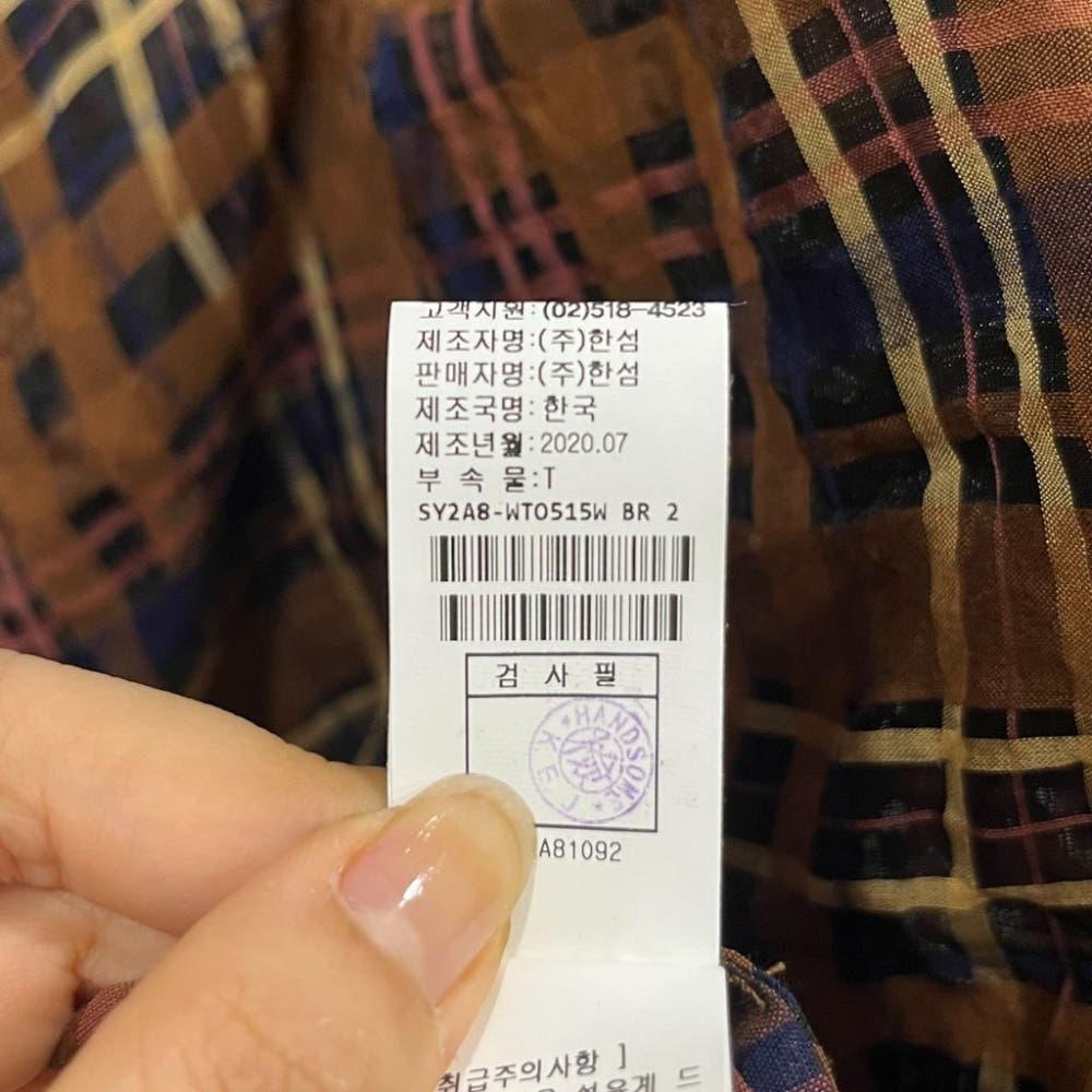 시스템 여성 여름 블라우스[XS]/I7-23-22 9