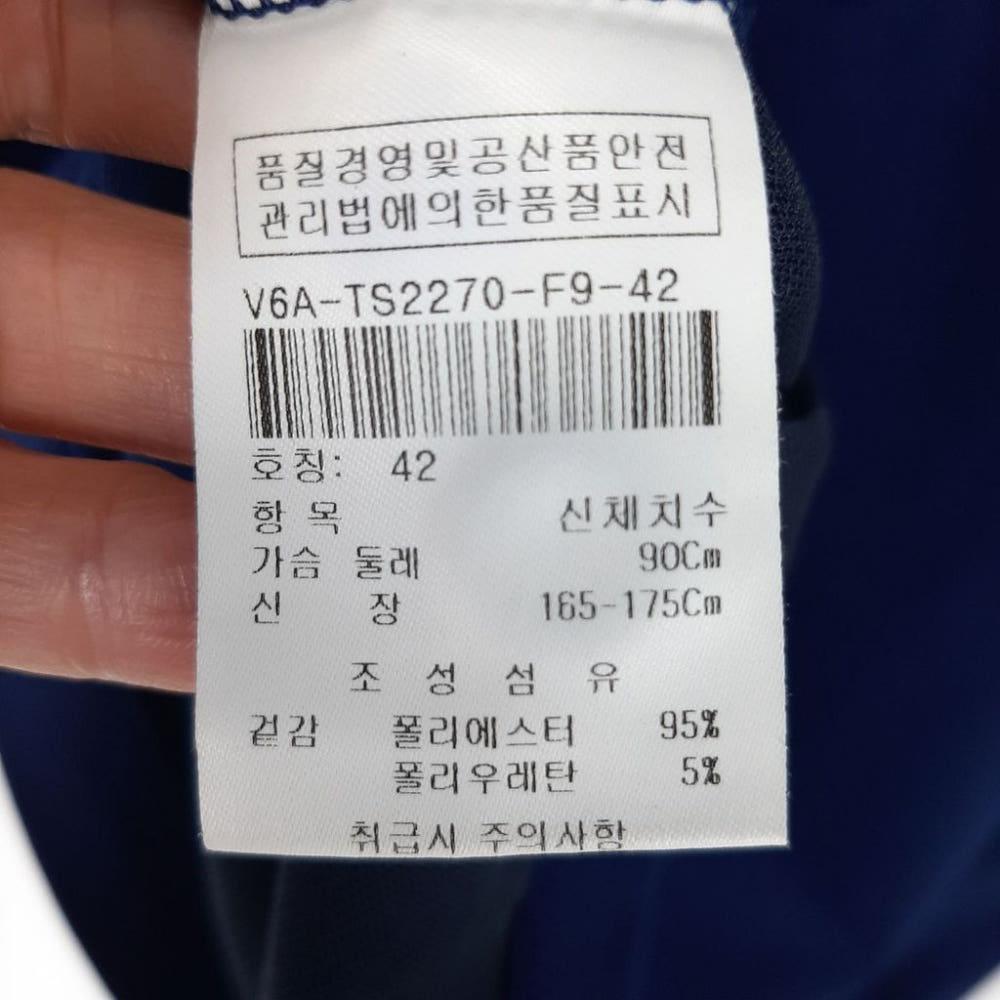 비바하트 여성골프 카라배색 티셔츠[90]/I7-23-12 7