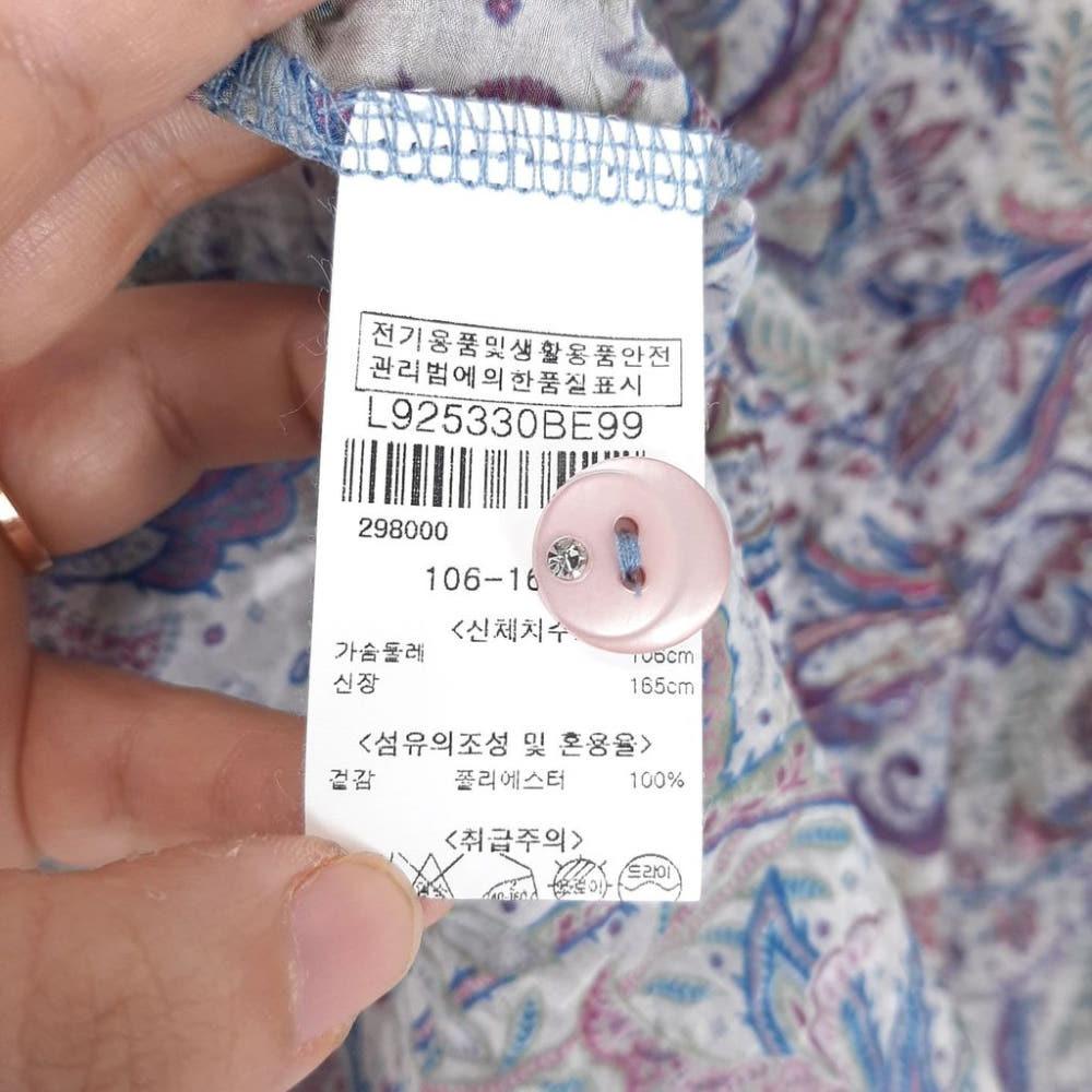 [105]POLLARI 패턴 카라블라우스/I7-17-30 6