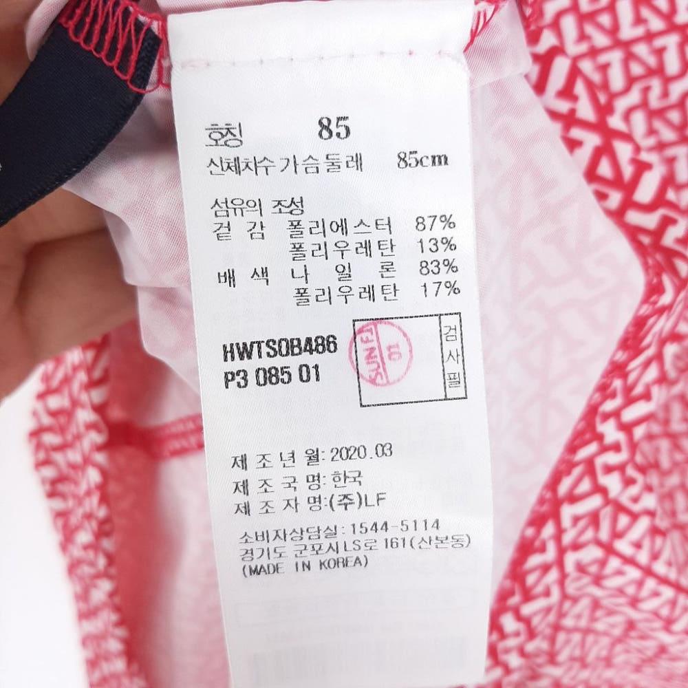 [85] 헤지스골프 여성 냉감 반팔티셔츠/I7-15-02 7