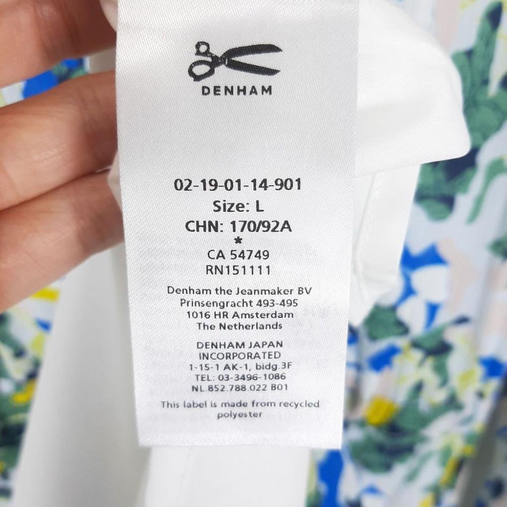 [L]DENHAM 새상품 벨티드 카라원피스/I6-27-44 8