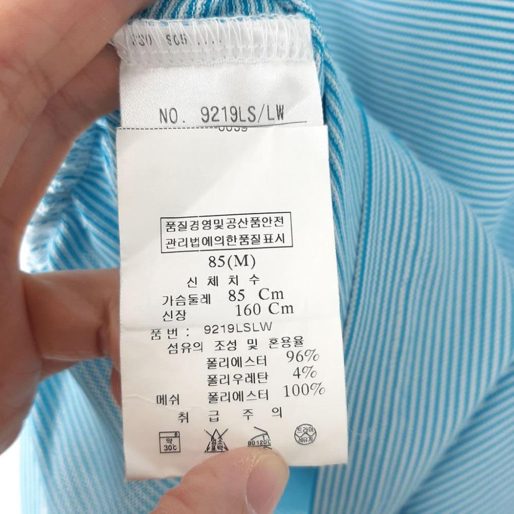 [85]블랙앤화이트 골프 반팔레이어드 티셔츠/I6-27-05 8