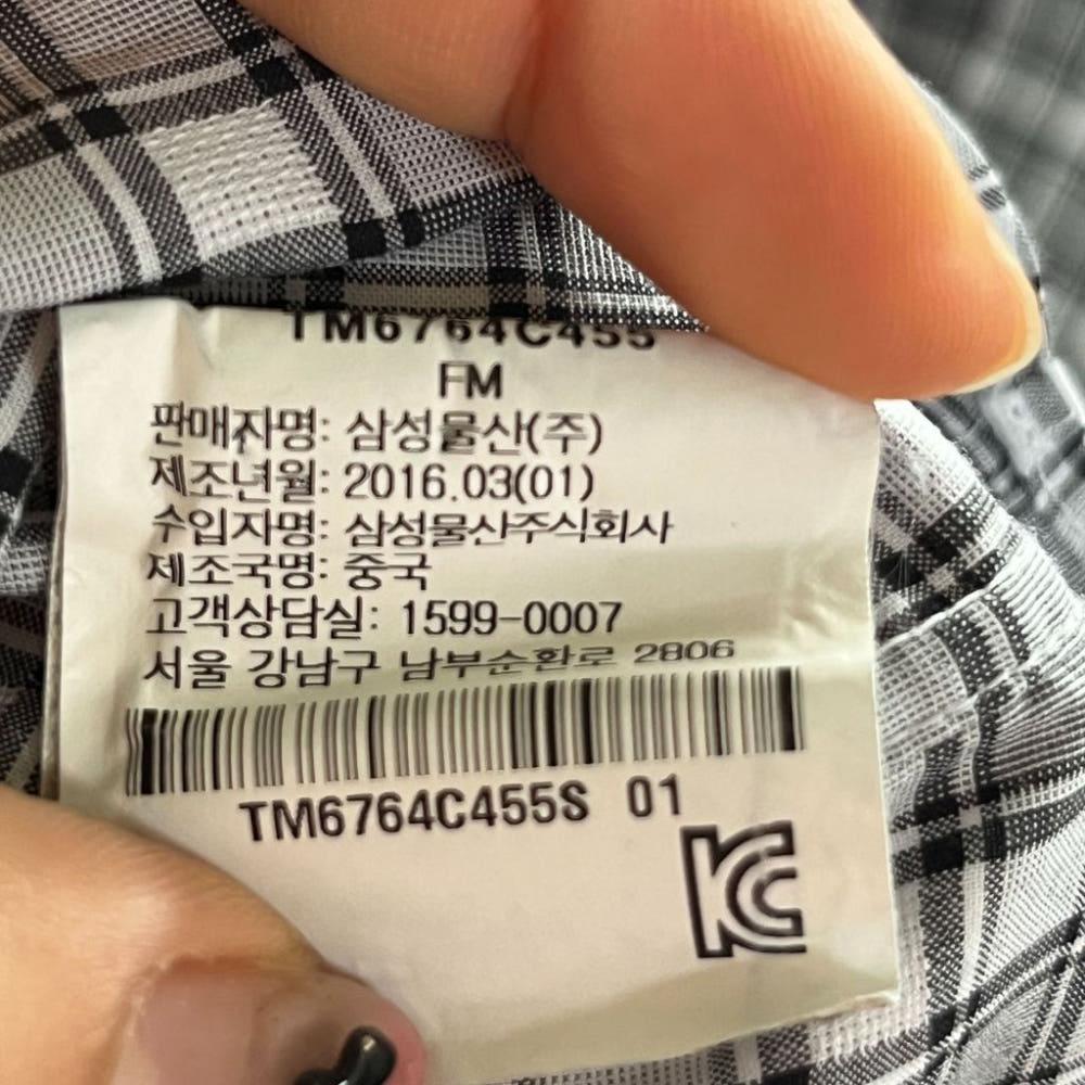 [S]띠어리 체크셔츠/I6-10-47 8