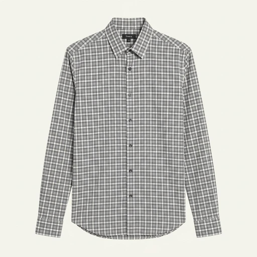 [S]띠어리 체크셔츠/I6-10-47 1