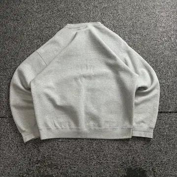 나이키 NSW 스우시 미니멀 그레이 크루넥 맨투맨 4140 6