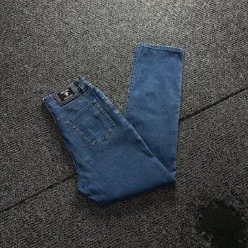 90s 베르사체 메두사 패치 로고 스트레이트 데님 팬츠 4148 2