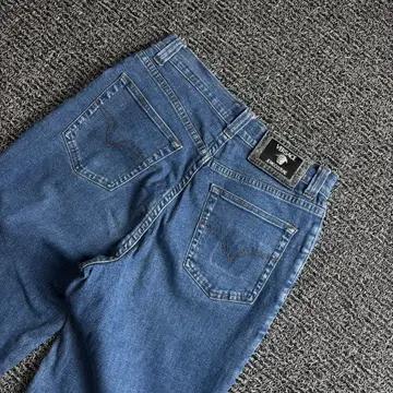 90s 베르사체 메두사 패치 로고 스트레이트 데님 팬츠 4148 6