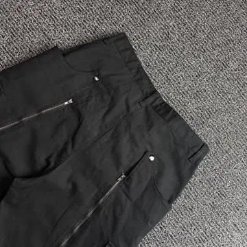빈티지 아카이브 디테일 패널 카고 팬츠 블랙 4167 7