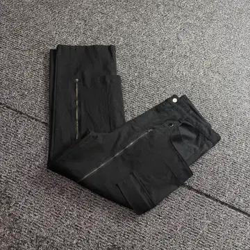 빈티지 아카이브 디테일 패널 카고 팬츠 블랙 4167 2