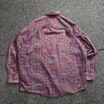 90s 파타고니아 네이티브 아즈텍 에스닉 셔츠 4175 5