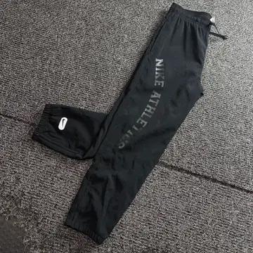 나이키 빅로고 애슬레틱스 트레이닝 팬츠 블랙 4182 2