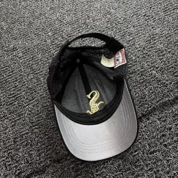 MLB 시카고 화이트삭스 빅로고 블랙 트러커 캡 4232 7