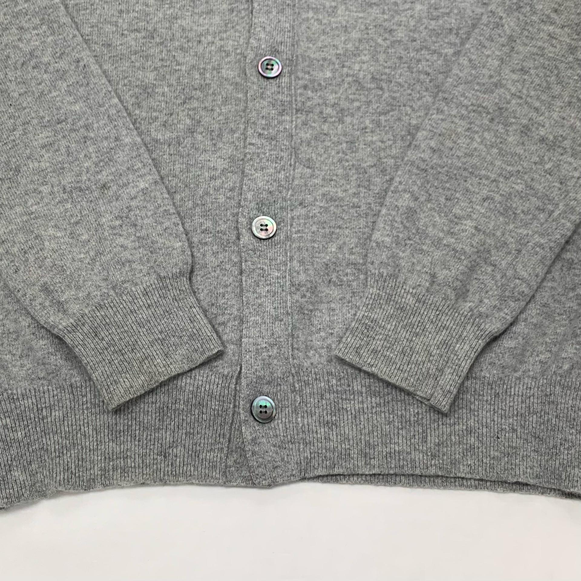 꼼데가르송 블랙와펜 울 가디건 (XL) 5