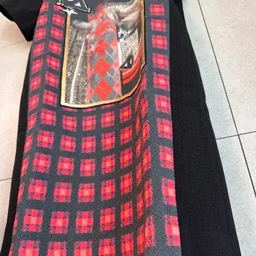 sjsj 체크 배색 원피스 4
