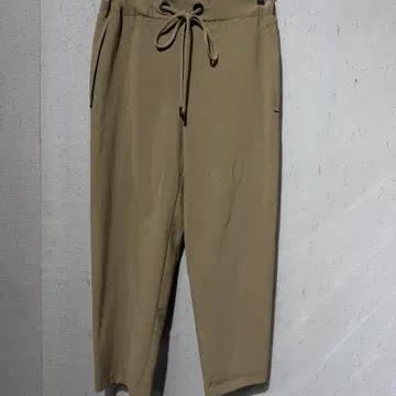 타임베이지색 끈 조거팬타 3