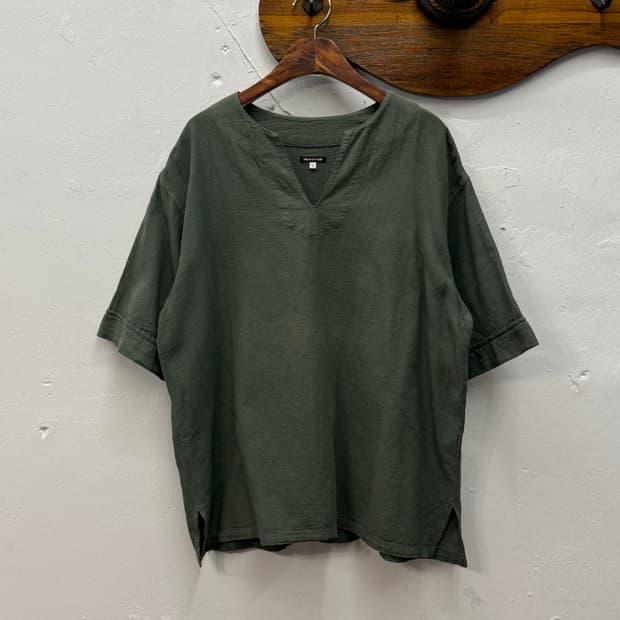 Freak's Store Cotton-Linen Skipper Shirt 2