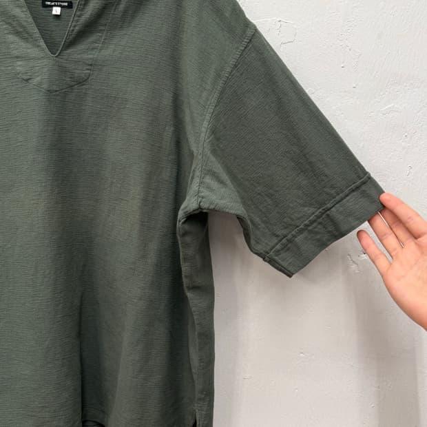Freak's Store Cotton-Linen Skipper Shirt 5