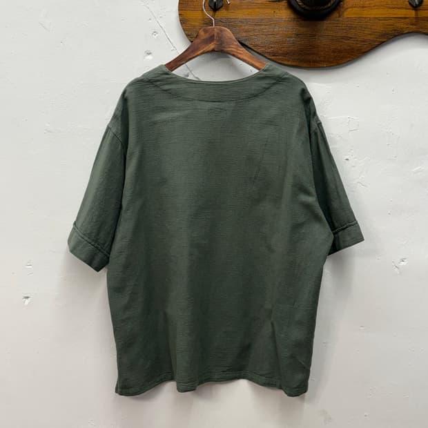 Freak's Store Cotton-Linen Skipper Shirt 6