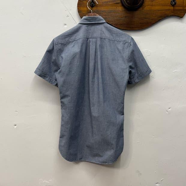BEAMS HEART Short Sleeve Chambray Shirt 5