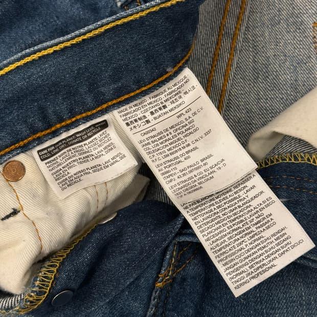 Levi's 501 Denim Shorts 8