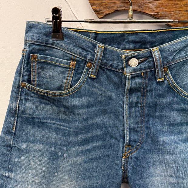 Levi's 501 Denim Shorts 6