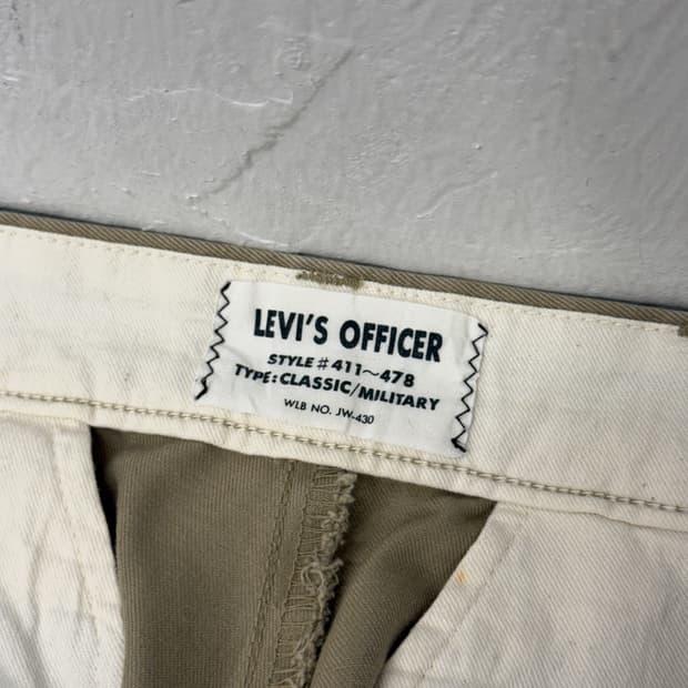 80s Japan Levi's Military Two-Pleated 8
